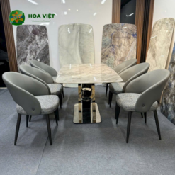 Bộ Bàn Ăn Vi Tinh Thể Luxury 45
